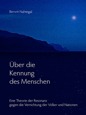cover image of Über die Kennung des Menschen